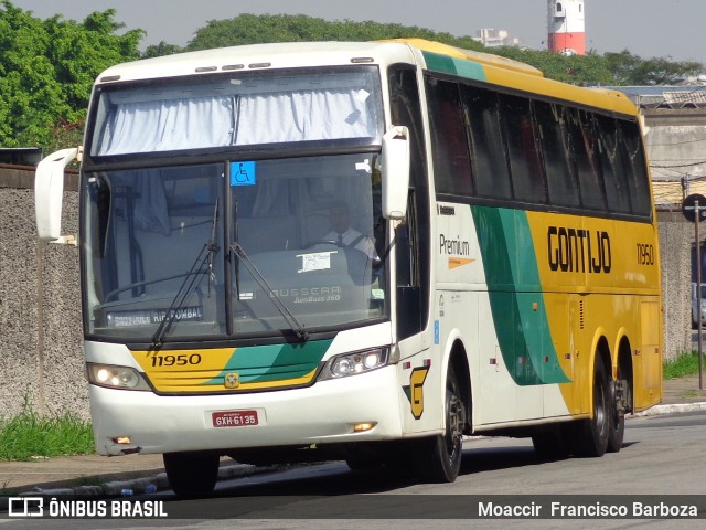 Empresa Gontijo de Transportes 11950 na cidade de São Paulo, São Paulo, Brasil, por Moaccir  Francisco Barboza. ID da foto: 6491512.