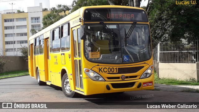 Viação Tamandaré KC001 na cidade de Curitiba, Paraná, Brasil, por Lucas Weber Calizario. Número da foto: #6492477.
