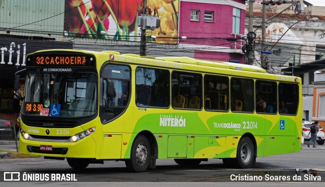 Expresso Miramar 2.3.014 na cidade de Niterói, Rio de Janeiro, Brasil, por Cristiano Soares da Silva. ID da foto: 6492708.