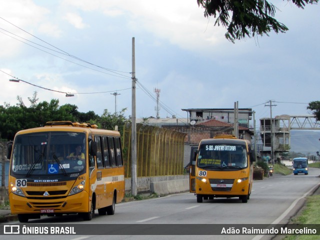 Transporte Suplementar de Belo Horizonte 843 na cidade de Belo Horizonte, Minas Gerais, Brasil, por Adão Raimundo Marcelino. ID da foto: 6492343.