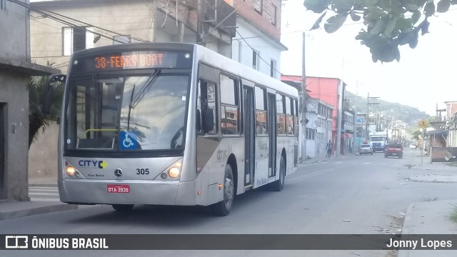City Transporte Urbano Intermodal - Guarujá 305 na cidade de Guarujá, São Paulo, Brasil, por Jonny Lopes. Número da foto: #6490846.