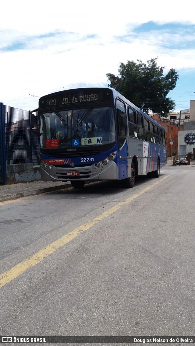 Viação Cidade de Caieiras 22.231 na cidade de Brasil, por Douglas Nelson de Oliveira. Número da foto: #6491570.