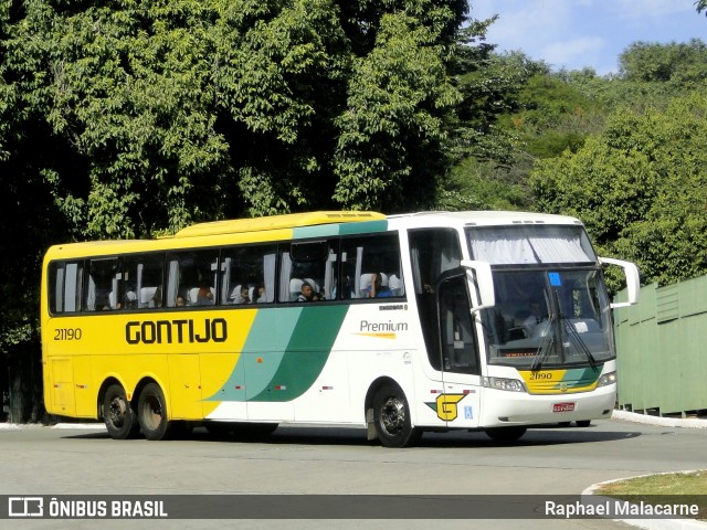 Empresa Gontijo de Transportes 21190 na cidade de São Paulo, São Paulo, Brasil, por Raphael Malacarne. ID da foto: 6490484.