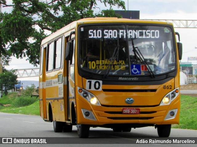 Transporte Suplementar de Belo Horizonte 862 na cidade de Belo Horizonte, Minas Gerais, Brasil, por Adão Raimundo Marcelino. Número da foto: #6492456.