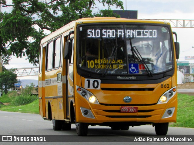 Transporte Suplementar de Belo Horizonte 862 na cidade de Belo Horizonte, Minas Gerais, Brasil, por Adão Raimundo Marcelino. ID da foto: 6492456.