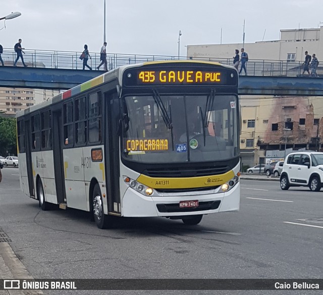 Real Auto Ônibus A41311 na cidade de Rio de Janeiro, Rio de Janeiro, Brasil, por Caio Belluca. Número da foto: #6490951.