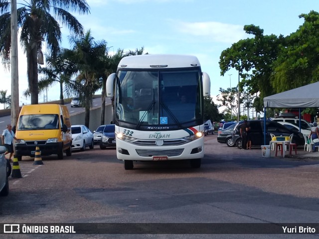 EMTRAM - Empresa de Transportes Manacapuru 332 na cidade de Manaus, Amazonas, Brasil, por Yuri Brito. Número da foto: #6490916.