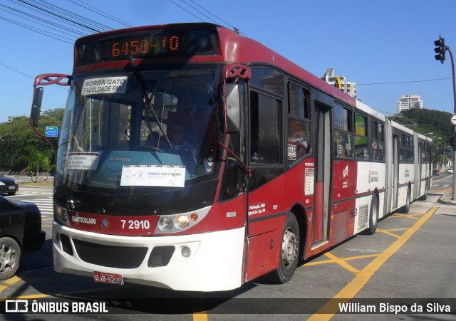 Viação Campo Belo 7 2910 na cidade de São Paulo, São Paulo, Brasil, por William Bispo da Silva. Número da foto: #6491497.