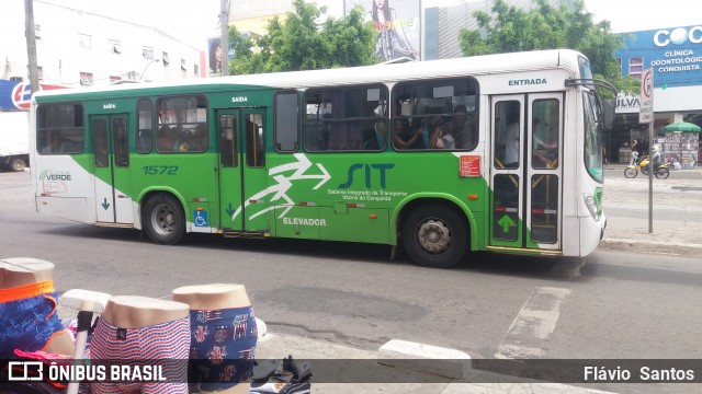 Cidade Verde Transporte Rodoviário Vitória da Conquista 1572 na cidade de Vitória da Conquista, Bahia, Brasil, por Flávio  Santos. Número da foto: #6492512.