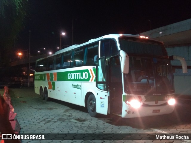 Empresa Gontijo de Transportes 14375 na cidade de Belo Horizonte, Minas Gerais, Brasil, por Matheus Rocha. Número da foto: #6493575.