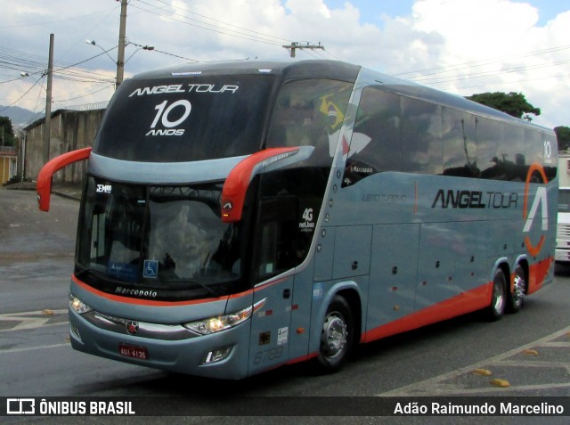 Angel Tour 6789 na cidade de Belo Horizonte, Minas Gerais, Brasil, por Adão Raimundo Marcelino. ID da foto: 6494716.