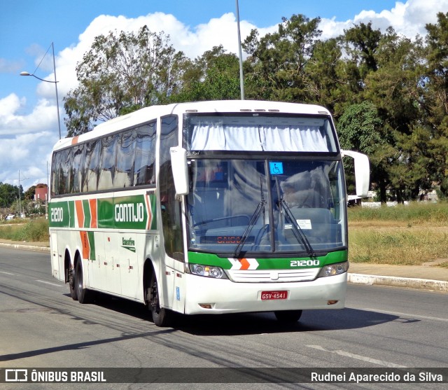 Empresa Gontijo de Transportes 21200 na cidade de Vitória da Conquista, Bahia, Brasil, por Rudnei Aparecido da Silva. ID da foto: 6493497.