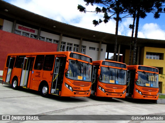 Auto Viação Redentor HI856 na cidade de Curitiba, Paraná, Brasil, por Gabriel Machado. Número da foto: #6494782.