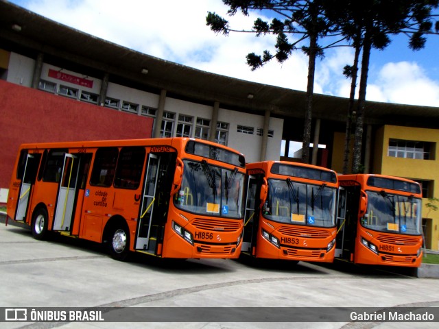 Auto Viação Redentor HI856 na cidade de Curitiba, Paraná, Brasil, por Gabriel Machado. ID da foto: 6494782.