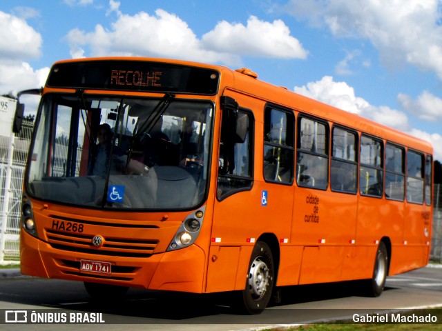 Auto Viação Redentor HA268 na cidade de Curitiba, Paraná, Brasil, por Gabriel Machado. ID da foto: 6494806.