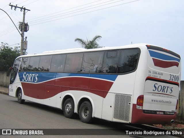 Sort´s Turismo 3200 na cidade de Belo Horizonte, Minas Gerais, Brasil, por Tarcisio Rodrigues da Silva. ID da foto: 6494056.