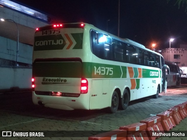 Empresa Gontijo de Transportes 14375 na cidade de Belo Horizonte, Minas Gerais, Brasil, por Matheus Rocha. Número da foto: #6493588.