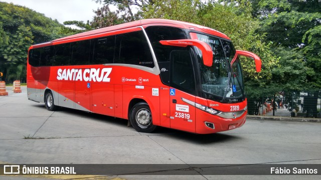 Viação Santa Cruz 23819 na cidade de São Paulo, São Paulo, Brasil, por Fábio Santos. Número da foto: #6494670.
