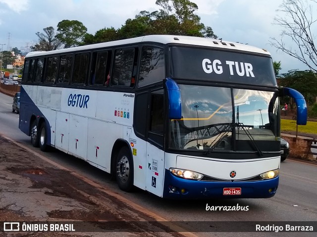 GG Tur Turismo 1435 na cidade de Belo Horizonte, Minas Gerais, Brasil, por Rodrigo Barraza. ID da foto: 6494375.