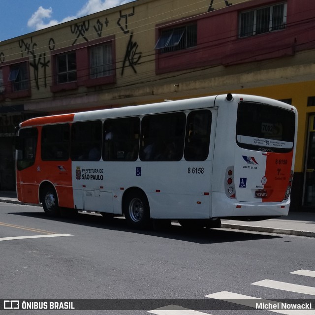 Alfa Rodobus > CooperAlfa 8 6158 na cidade de São Paulo, São Paulo, Brasil, por Michel Nowacki. ID da foto: 6495155.