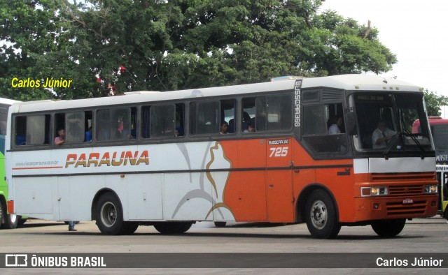 Viação Paraúna 725 na cidade de Goiânia, Goiás, Brasil, por Carlos Júnior. ID da foto: 6495831.