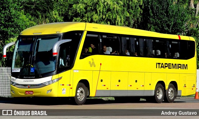 Viação Itapemirim 60807 na cidade de Brasil, por Andrey Gustavo. Número da foto: #6495808.