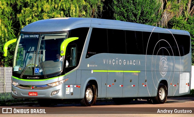 Viação Garcia 16204 na cidade de Brasil, por Andrey Gustavo. Número da foto: #6495795.