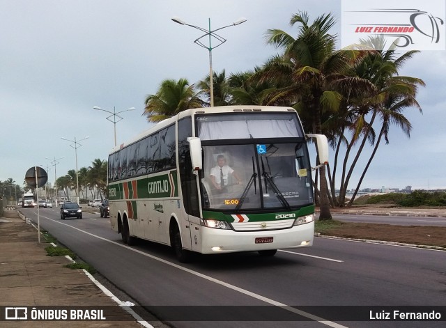 Empresa Gontijo de Transportes 20210 na cidade de Maceió, Alagoas, Brasil, por Luiz Fernando. ID da foto: 6496236.