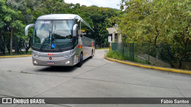 Auto Viação 1001 RJ 108.155 na cidade de São Paulo, São Paulo, Brasil, por Fábio Santos. ID da foto: 6496166.