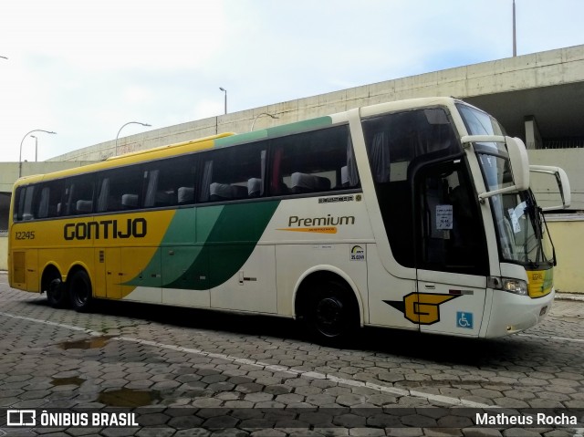 Empresa Gontijo de Transportes 12245 na cidade de Belo Horizonte, Minas Gerais, Brasil, por Matheus Rocha. Número da foto: #6541599.
