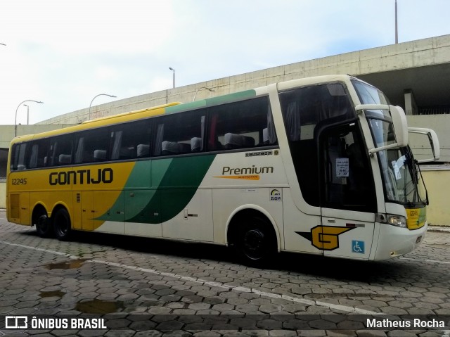 Empresa Gontijo de Transportes 12245 na cidade de Belo Horizonte, Minas Gerais, Brasil, por Matheus Rocha. ID da foto: 6541599.