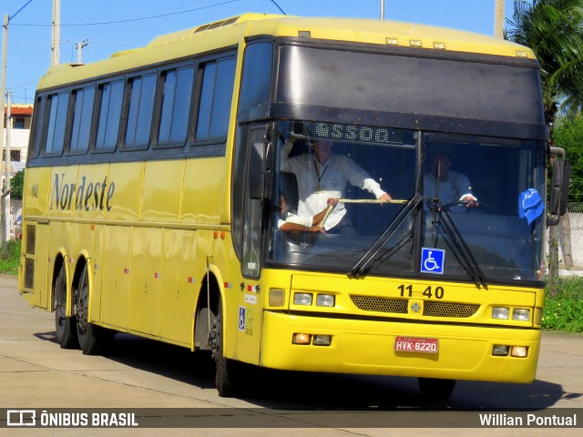 Viação Nordeste 1140 na cidade de Natal, Rio Grande do Norte, Brasil, por Willian Pontual. Número da foto: #6541546.