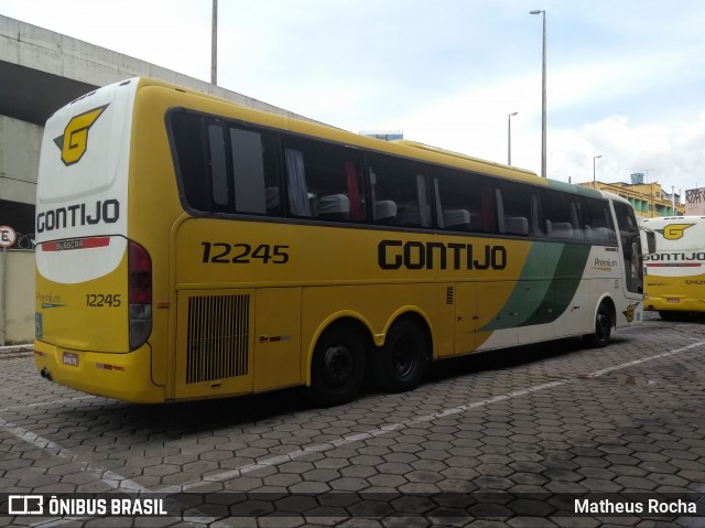 Empresa Gontijo de Transportes 12245 na cidade de Belo Horizonte, Minas Gerais, Brasil, por Matheus Rocha. ID da foto: 6541607.