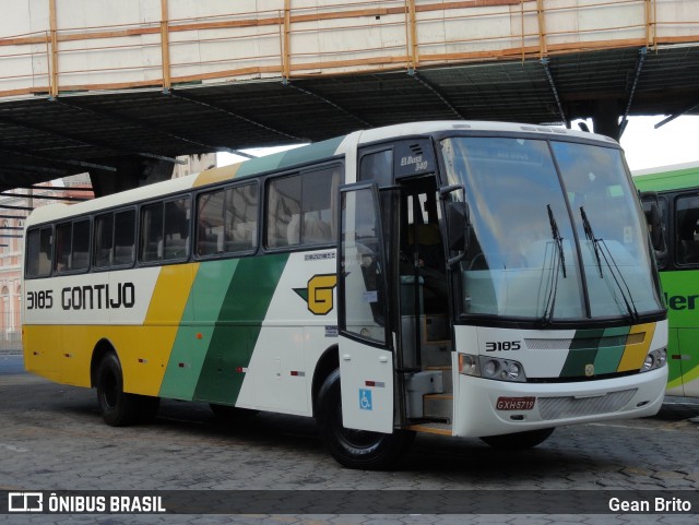 Empresa Gontijo de Transportes 3185 na cidade de Belo Horizonte, Minas Gerais, Brasil, por Gean Brito. ID da foto: 6540890.