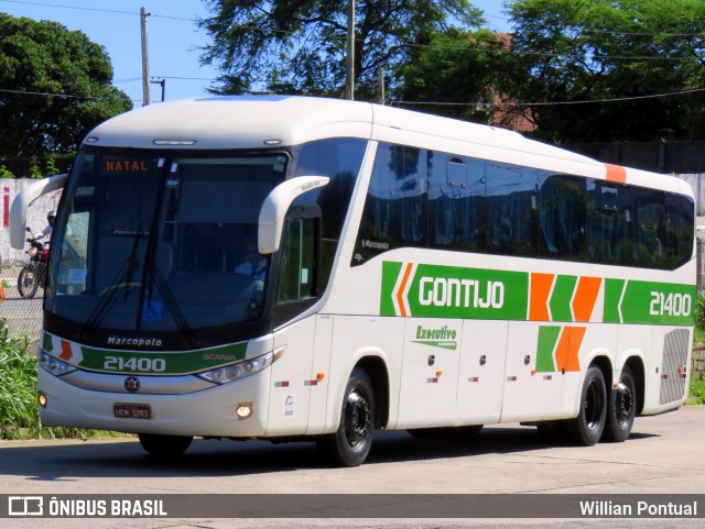 Empresa Gontijo de Transportes 21400 na cidade de Natal, Rio Grande do Norte, Brasil, por Willian Pontual. Número da foto: #6541623.
