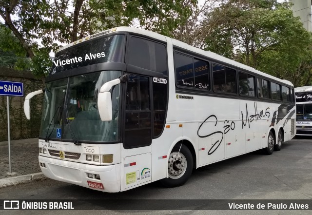 Viação São Matheus 7000 na cidade de Aparecida, São Paulo, Brasil, por Vicente de Paulo Alves. ID da foto: 6542469.