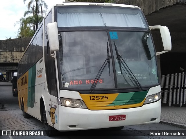 Empresa Gontijo de Transportes 12575 na cidade de Belo Horizonte, Minas Gerais, Brasil, por Hariel Bernades. ID da foto: 6542794.