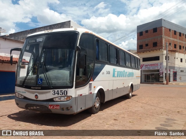 Emtram 3450 na cidade de Barra da Estiva, Bahia, Brasil, por Flávio  Santos. ID da foto: 6541308.