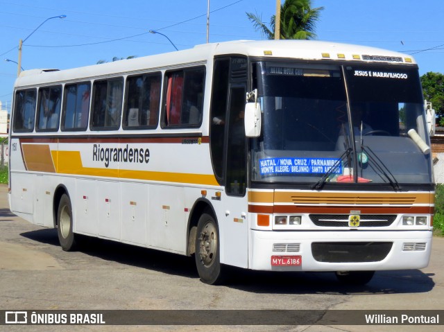 Viação Riograndense 1150 na cidade de Natal, Rio Grande do Norte, Brasil, por Willian Pontual. Número da foto: #6541632.