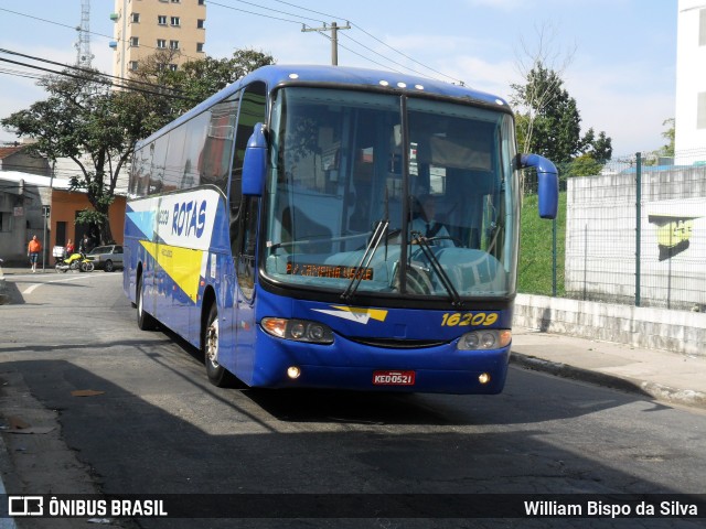 RodeRotas - Rotas de Viação do Triângulo 16209 na cidade de São Paulo, São Paulo, Brasil, por William Bispo da Silva. Número da foto: #6540901.