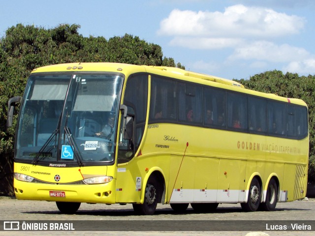 Viação Itapemirim 5801 na cidade de Vitória da Conquista, Bahia, Brasil, por Lucas Vieira. ID da foto: 6562844.