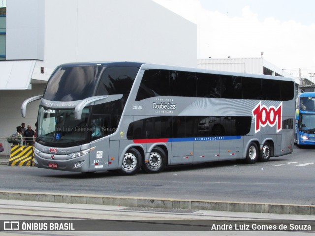 Auto Viação 1001 218302 na cidade de Rio de Janeiro, Rio de Janeiro, Brasil, por André Luiz Gomes de Souza. Número da foto: #6564225.
