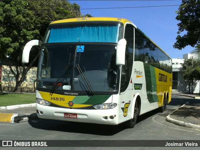 Empresa Gontijo de Transportes 14835 na cidade de Curvelo, Minas Gerais, Brasil, por Josimar Vieira. Número da foto: #6564115.