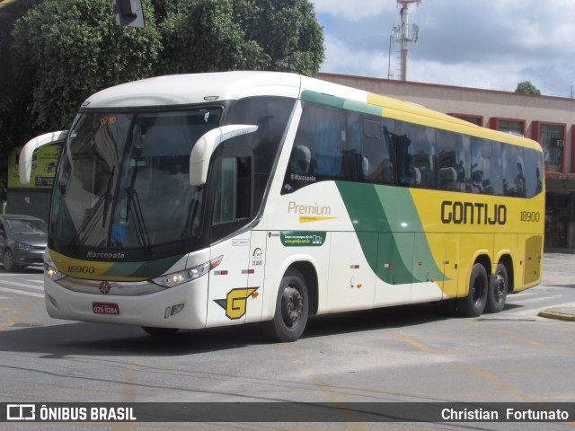 Empresa Gontijo de Transportes 18900 na cidade de Governador Valadares, Minas Gerais, Brasil, por Christian  Fortunato. Número da foto: #6564008.