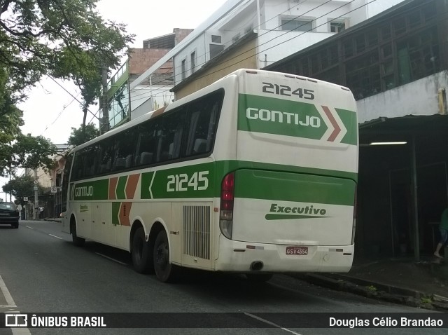 Empresa Gontijo de Transportes 21245 na cidade de Belo Horizonte, Minas Gerais, Brasil, por Douglas Célio Brandao. ID da foto: 6563623.