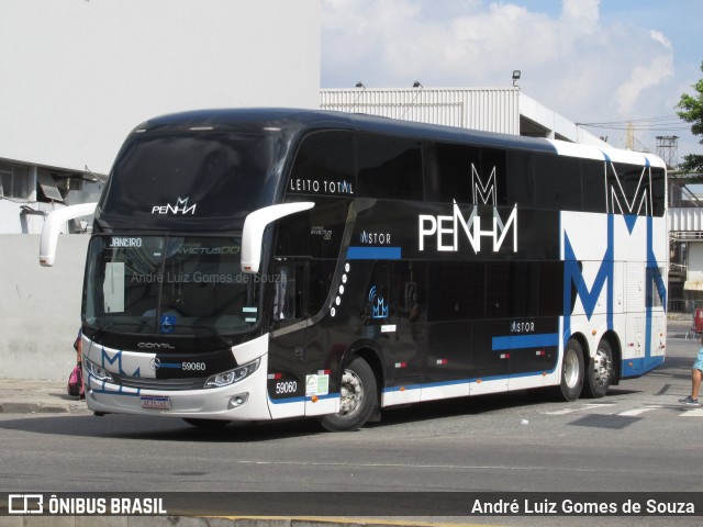 Empresa de Ônibus Nossa Senhora da Penha 59060 na cidade de Rio de Janeiro, Rio de Janeiro, Brasil, por André Luiz Gomes de Souza. ID da foto: 6564200.