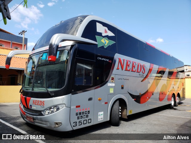 Needs Tur 3500 na cidade de Belo Horizonte, Minas Gerais, Brasil, por Ailton Alves. ID da foto: 6564364.