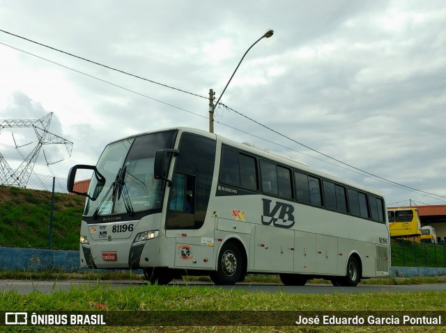 VB Transportes e Turismo 81196 na cidade de Monte Mor, São Paulo, Brasil, por José Eduardo Garcia Pontual. ID da foto: 6564466.