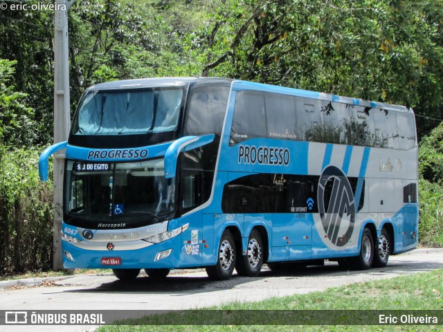 Auto Viação Progresso 6067 na cidade de Recife, Pernambuco, Brasil, por Eric Oliveira. Número da foto: #6564482.