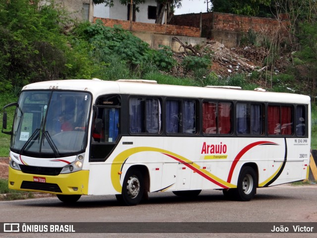 Araujo Transportes 39011 na cidade de São Luís, Maranhão, Brasil, por João Victor. ID da foto: 6564479.